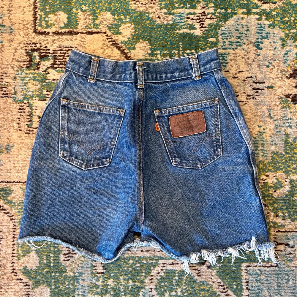 VERY Vintage Levi’s Orange Label Jean Shorts